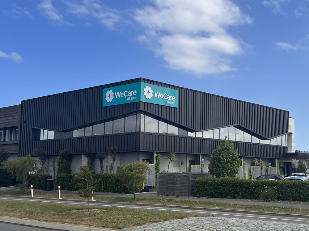 The WeCare Wigram clinic in Canterbury